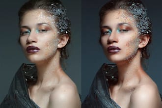 enhance your photos with pro retouching, color grading