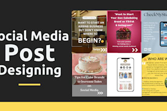 design social media post instagram facebook linkedin and banner ads
