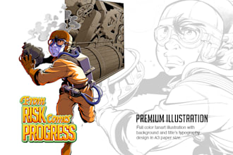 draw stunning fanart illustration in any style