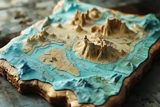 draw your fantasy map for your book or roleplay game