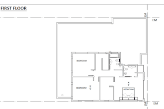 make an architectural plan with its sections for a house or residential building