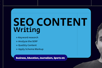 provide SEO content writing