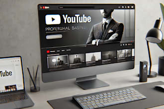 design professional youtube and facebook banners