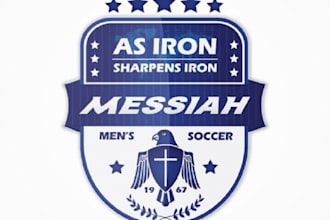 design wonderful soccer national champion logo