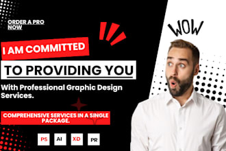 provide expert graphic design services for web and print,