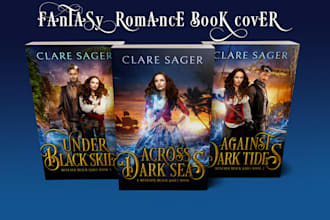 unleash fantasy book cover science fiction, romance and ebook cover design