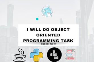 do object oriented programming, data structure, java, python, cpp, oop, expert