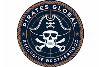 design awesome pirates logo