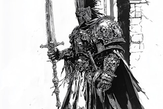 maake paint a warhammer illustration