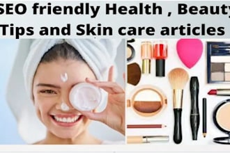 write seo article on skin care, beauty, dermatology,cosmetics, haircare in 24hrs