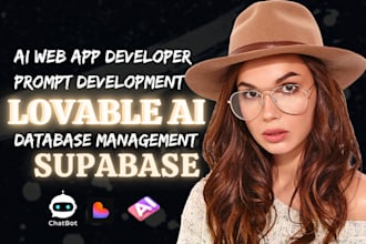 develop chatbot lovable website ai software supabase build thunkable mobile app