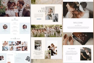 develop premium wedding invitation website on wix