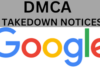 remove infringing content, search results from google under dmca