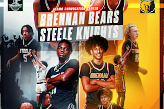 sports designs graphics poster