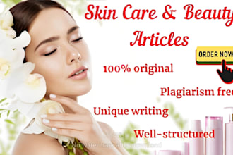 do SEO medspa, skincare blog, cosmetic formulate and plastic surgery article