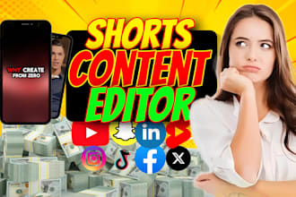edit youtube shorts, cash cow videos, ai history, tiktok, motivation quote reels