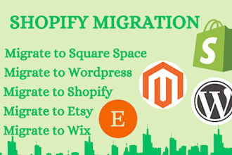 migrate to shopify etsy wordpress wix magento square space shopify migration