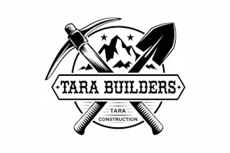 do elegant higher residential construction consulting logo