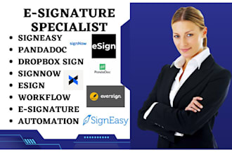 setup signeasy signnow esign docusign pandadoc  integration hellosign templates