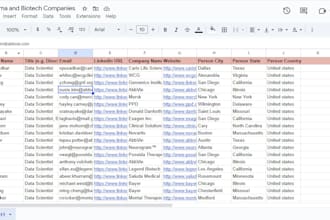 do linkedin data enrichment, list building, and email finding