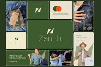 create premium logo with complete branding and print ready stationery