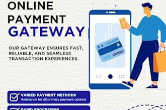setup high risk payment gateway and reliable payment processor for you