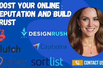 improve your online reputation management ORM on g2 designrush clutch capterra
