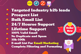 build niche targeted email list for email marketing