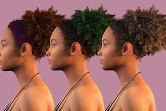 accurate 3d nsfw,metahuman character pbr texture ue5 rig retopology xgen hair