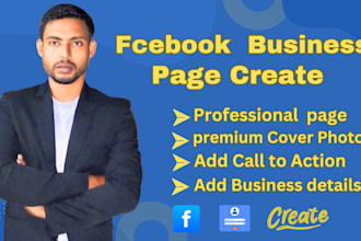create a facebook business page and set up a fan page