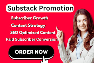 do substack promotion and advertise your substack newsletter substack subscriber