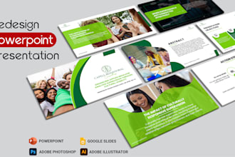 redesign your powerpoint presentation design into superior presentation