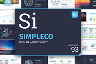 design a professional powerpoint, keynote, canva, or prezi presentation design