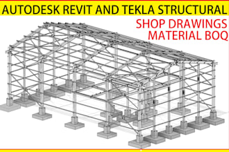 structural design and shop drawings revit tekla autocad
