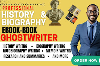 write history and biography, memoir and autobiography ebook
