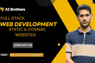 custom full stack web development, frontend and backend services, mern