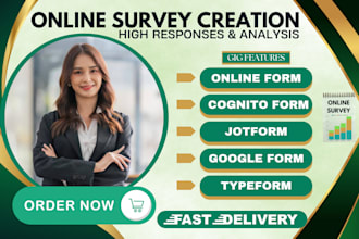 provide audience to fill online surveys, google forms, jotform and typeform