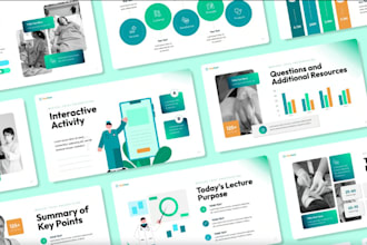 design educational, medical powerpoint presentation teachers slides students