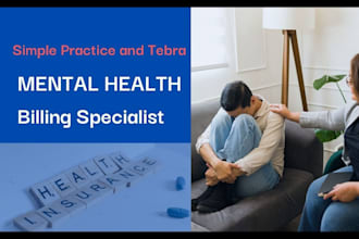 do mental health and physical tharepy billing by using simple practice
