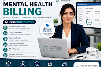 do mental health billing using simple practice