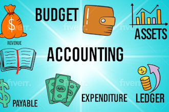 do your excel spreadsheet accounting and finance projects