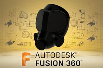 3d model using fusion360 or fusion 360