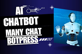 develop ai chatbot solutions for social media using manychat chatgpt botpress