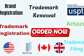 be your USA licensed trademark attorney, amazon and do trademark registration