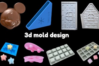 make custom silicone mold candy chocolate dog door resin plastic injection mold