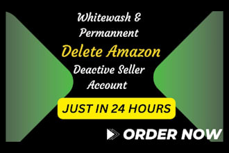delete white wash suspend amazon ebay accounts