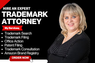 be your licensed patent, USA, trademark registration attorney, for amazon brand