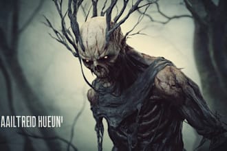create fantasy horror and fantasy horror character