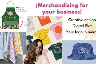 design custom merch tshirts and trendy merchandise