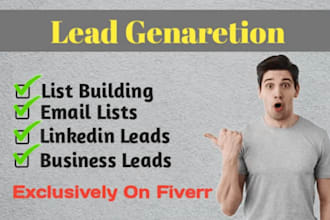 b2b lead generation business lead targeted b2b leads prospect email list